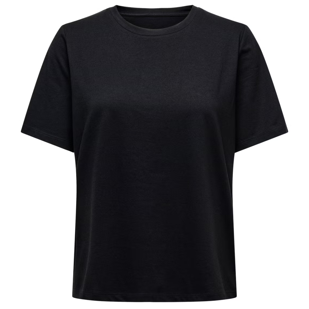 ONLY Crna Ženska Majica ONLONLY S/S TEE JRS NOOS